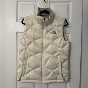 The North Face Women's Off-White Quilted Vest